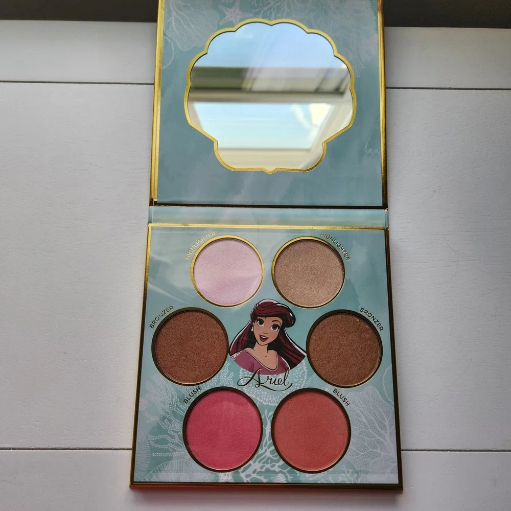 Disney Princess Makeup Palette Bundle Snow White Belle Ariel NEW